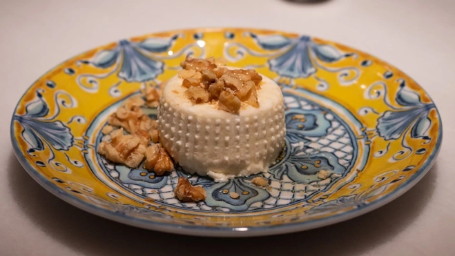 Una de las ricottas de Il Figlio di Emiliano (Sabadell) / Txaber Allué Una de las ricottas de Il Figlio di Emiliano (Sabadell) / Txaber Allué