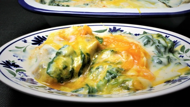 Huevos con espinacas a la francesa: receta Inés Butrón / Antonio Ron