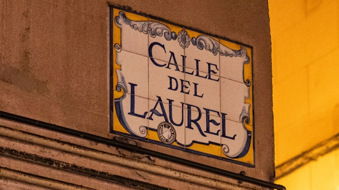 La emblemática calle del Laurel de Logroño / Txaber Allué