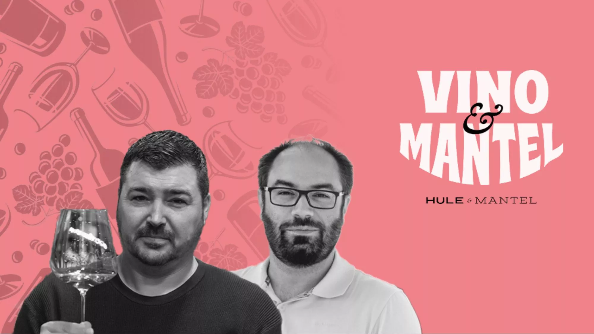 Òscar Soneira y Tao Platón en el episodio 4x04 del podcast 'Vino y Mantel' / Hule y Mantel