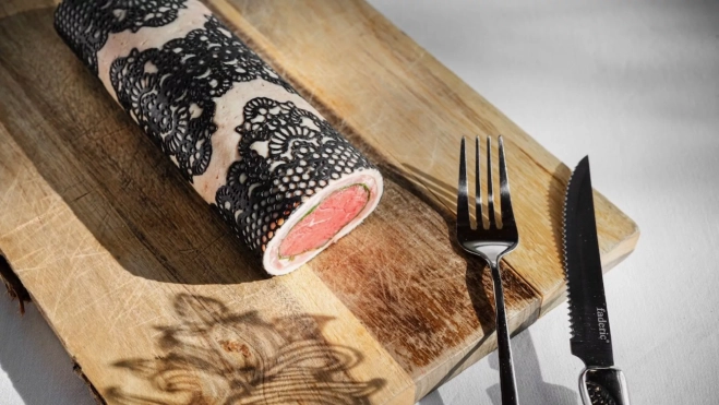 Plato de Toño Rodríguez en La Era de los Nogales / Cedida