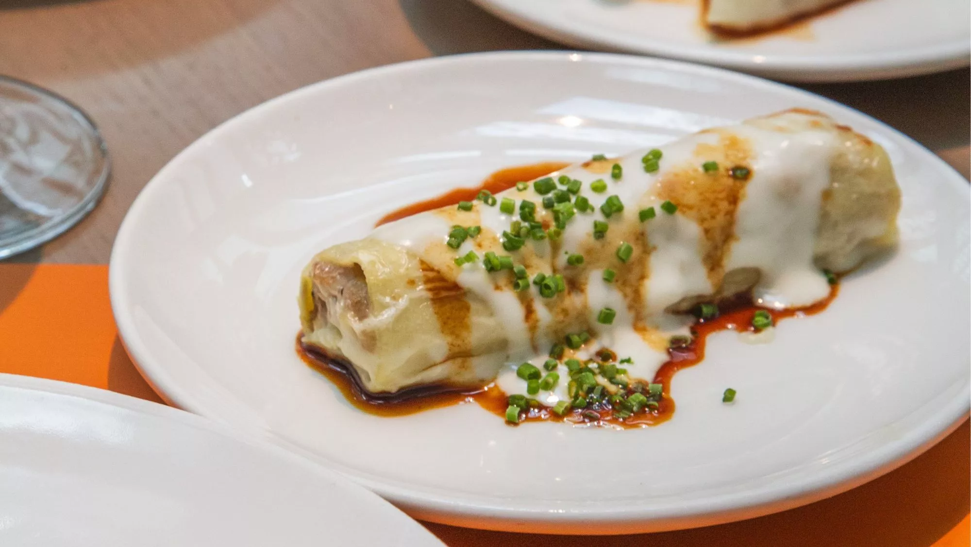 El canelón del restaurante Blanc en Mandarin Oriental Barcelona / Cedida