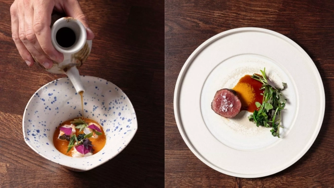 EMi (Madrid) sirve un único menú degustación de 16 pases / Cedida