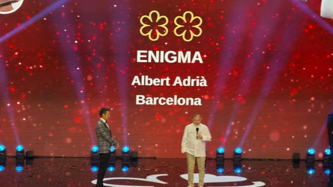 Albert Adrià recibe su segunda estrella MIchelin por Enigma (Barcelona) / Iker Morán