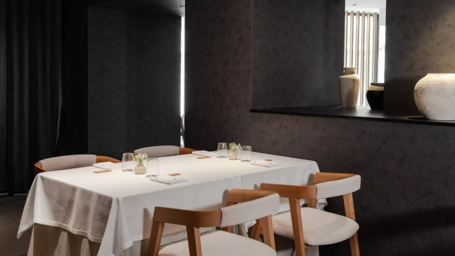 Un rincón de la sala del restaurante Palodú en Málaga / Cedida Un rincón de la sala del restaurante Palodú en Málaga / Cedida