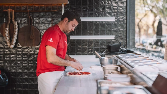 Fabrizio Polacco en Grosso Napoletano, Pizzaiolo del Año 2025 por 50 Top Pizza / Cedida Fabrizio Polacco en Grosso Napoletano, Pizzaiolo del Año 2025 por 50 Top Pizza / Cedida