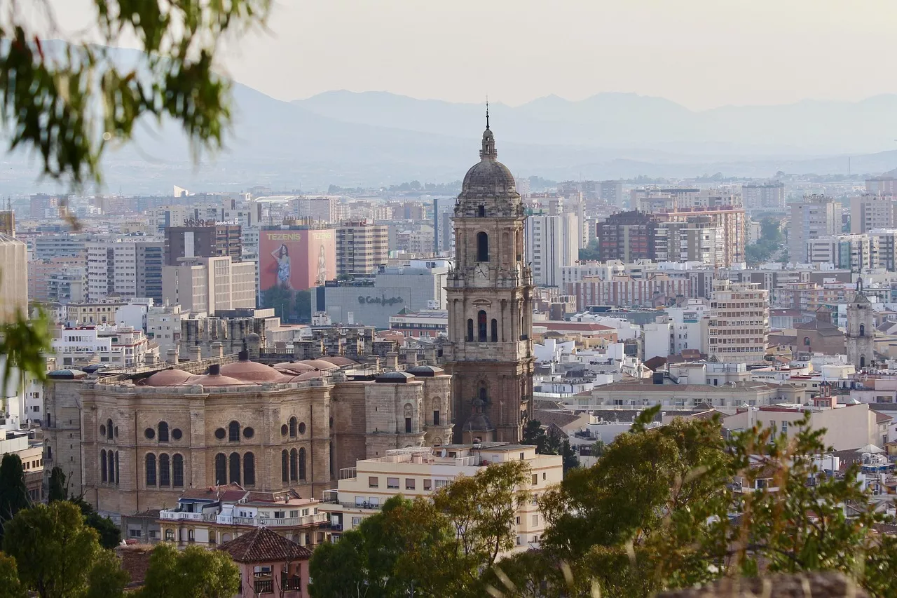 Vista de Málaga / Imagen de Barbara Iandolo en Pixabay