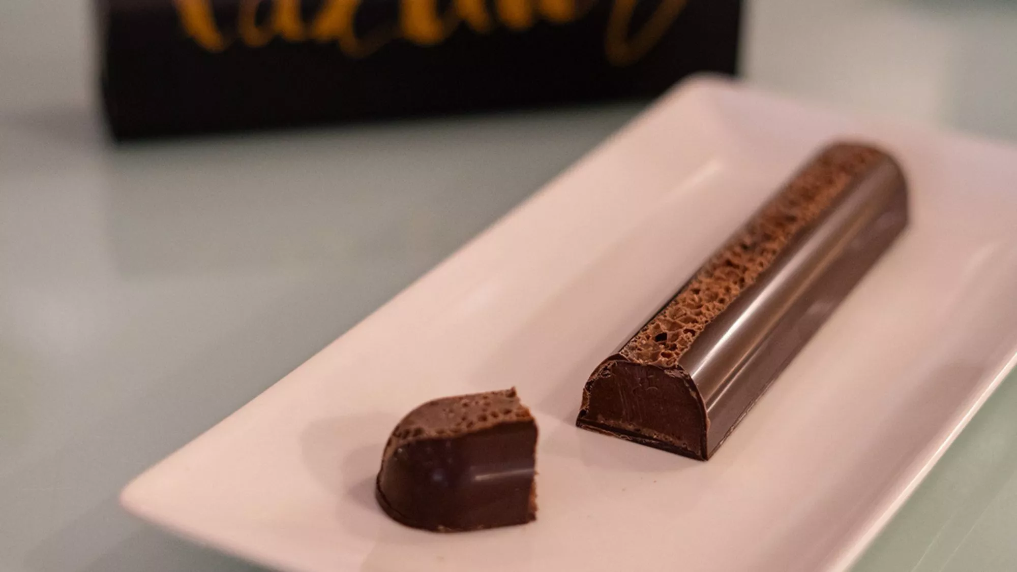 Turrón Brandy Smoke de l'Atelier Barcelona / Txaber Allué