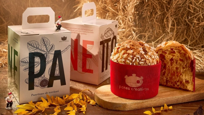 El 'panettone' de territorio de Daniel Jordà en Panes Creativos / Cedida