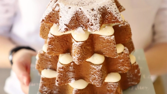 El 'pandoro' de limoncello de L’Atelier Barcelona / cedida