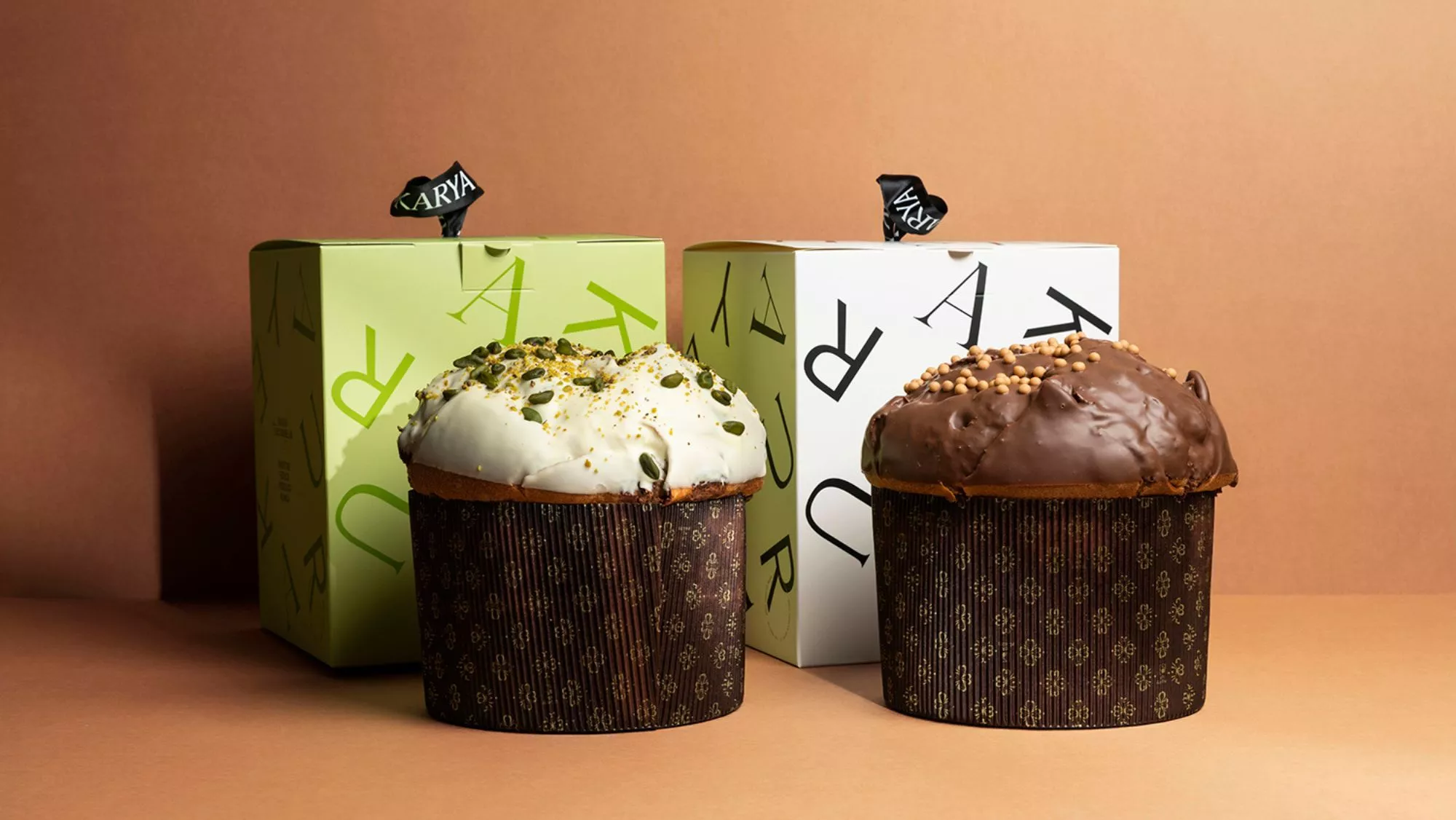 Los panettones de Navidad de Lluc Crusellas con su firma Eukarya / Cedida Los panettones de Navidad de Lluc Crusellas con su firma Eukarya / Cedida