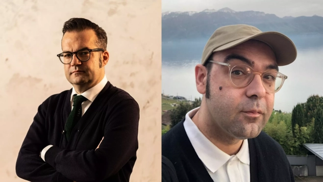 François Monti y Abraham Rivera, autores del libro 'Madrid Cocktail' / Cedida François Monti y Abraham Rivera, autores del libro 'Madrid Cocktail' / Cedida