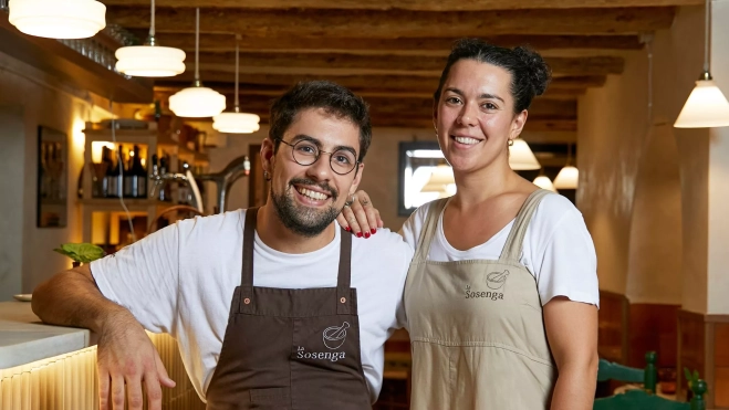Marc Pérez y Tania Doblas de La Sosenga (Barcelona) / Cedida Marc Pérez y Tania Doblas de La Sosenga (Barcelona) / Cedida