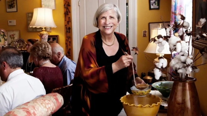 La chef y presentadora estadounidense Nathalie Dupree / Web Nathalie Dupree / ©SquireFox