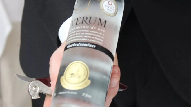 El aguardiente de Bodegas Verum elaborado con uva gewürztraminer / Instagram