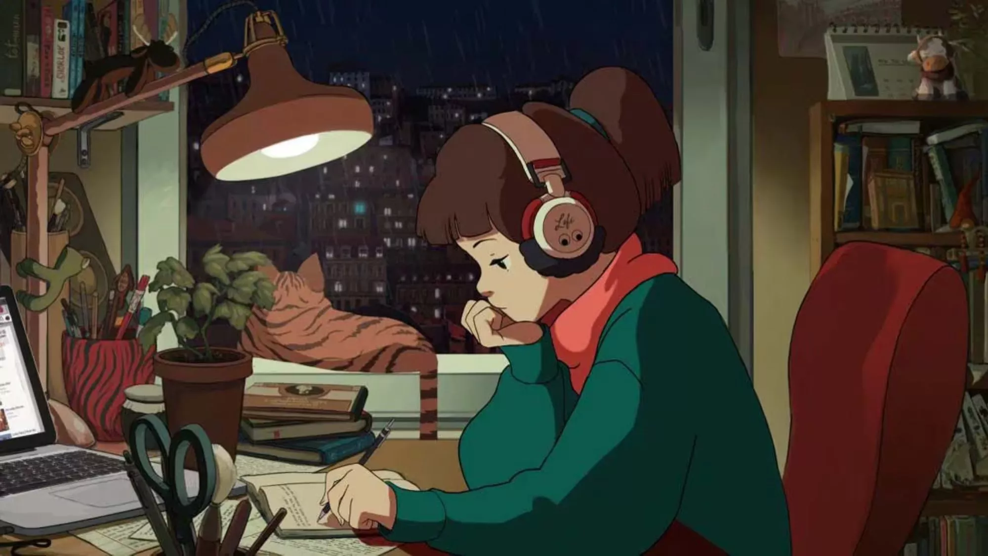 La icónica imagen del canal de YouTube Lofi Girl / YouTube