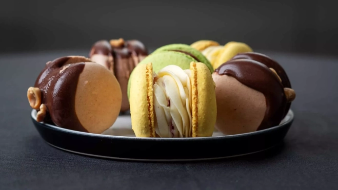 Los macarons, una de las especialidades de l'Art dels Pastissos en Ripollet / Cedida