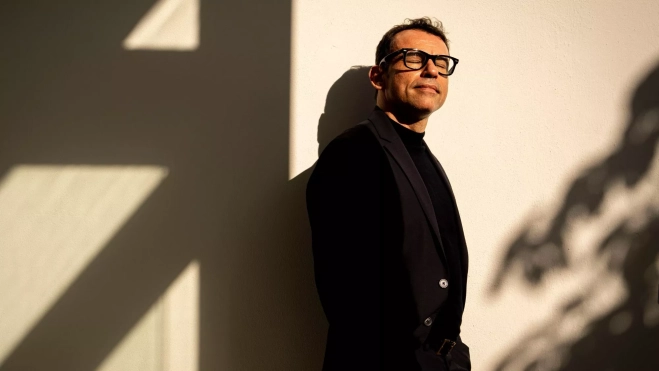 El empresario y sumiller Marcos Granda en el restaurante Skina (Marbella) / Cedida