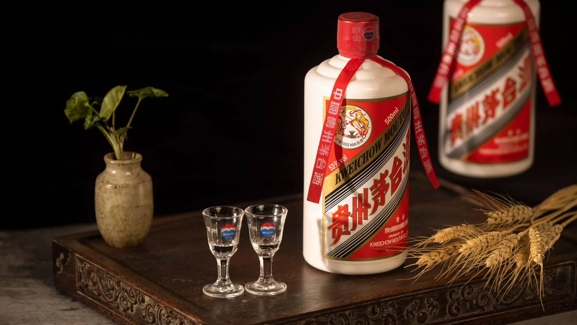 El baijiu de la marca Moutai, un aguardiente que se elabora en China / Cedida