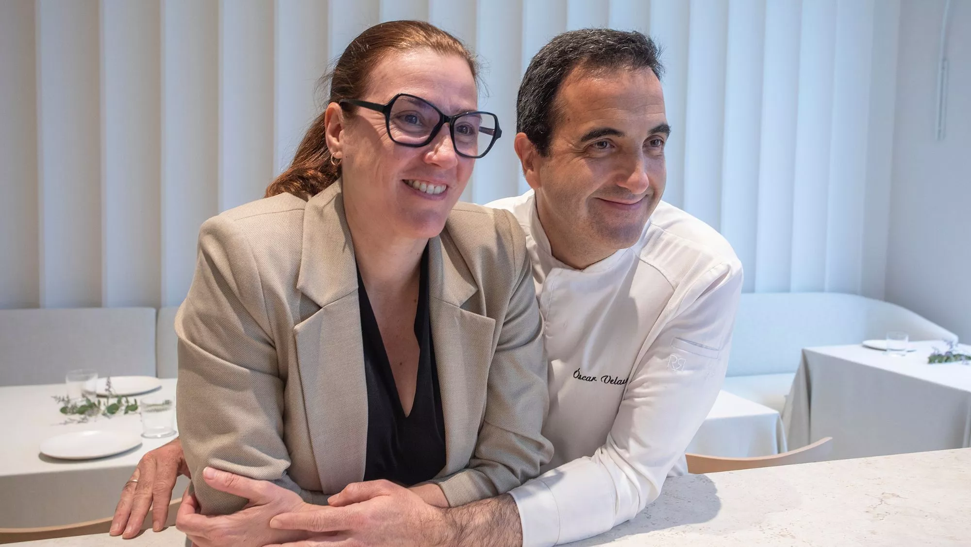 Montse Abellà y Óscar Velasco en VelascoAbellà (Madrid) / Cedida