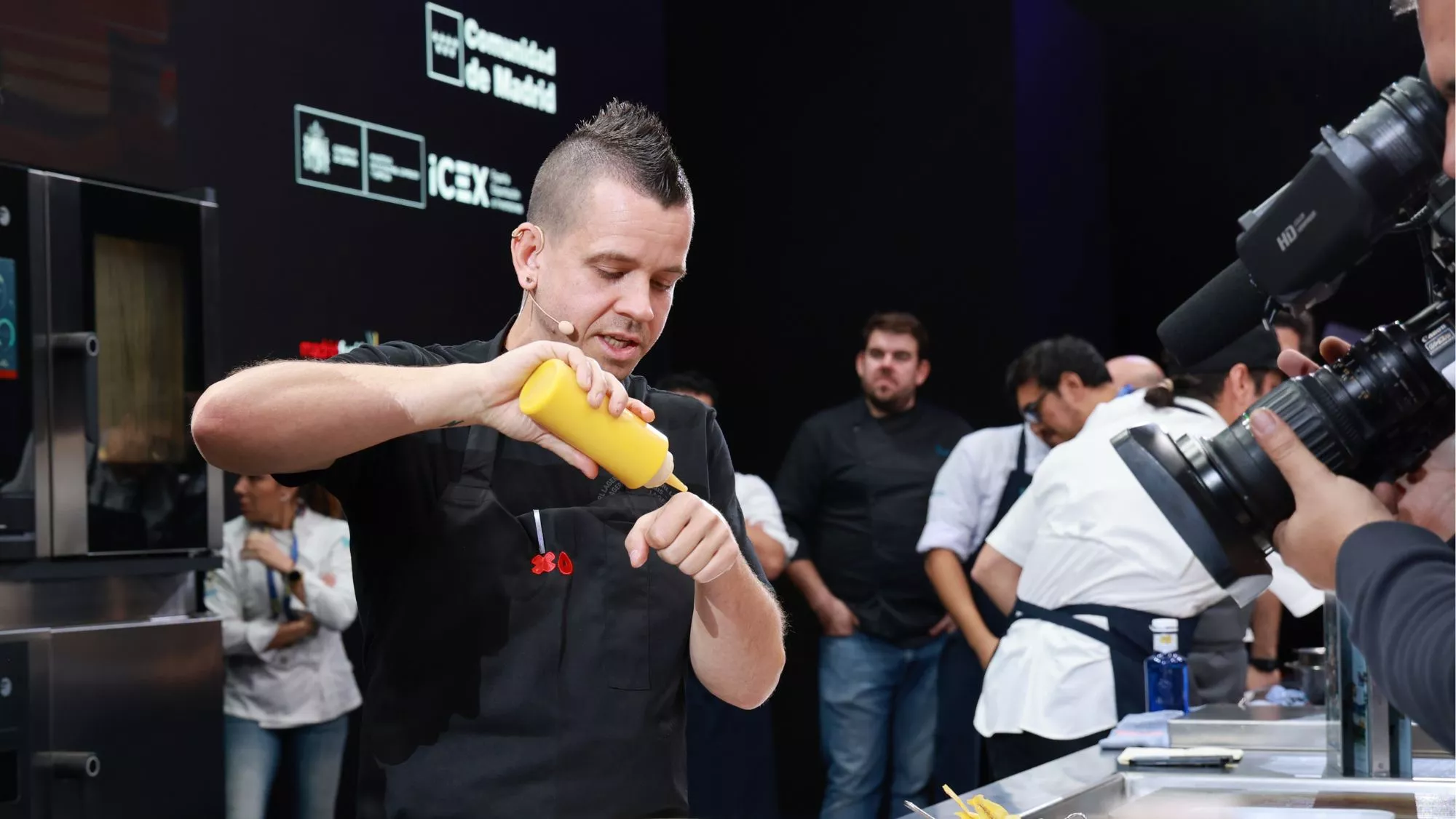 El chef Dabiz Muñoz en Madrid Fusión 2025 / Cedida