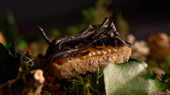 Elaboración del restaurante Gente Rara (Zaragoza) / Cedida / Gravitar Estudi Elaboración del restaurante Gente Rara (Zaragoza) / Cedida / Gravitar Estudi