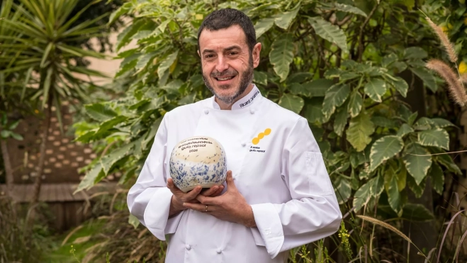 Ricard Camarena con el Sol Sostenible #AlimentosdEspaña 2026 / Cedida