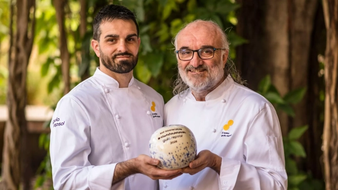 El restaurante Les Moles con el Sol Sostenible #AlimentosdEspaña 2026 / Cedida