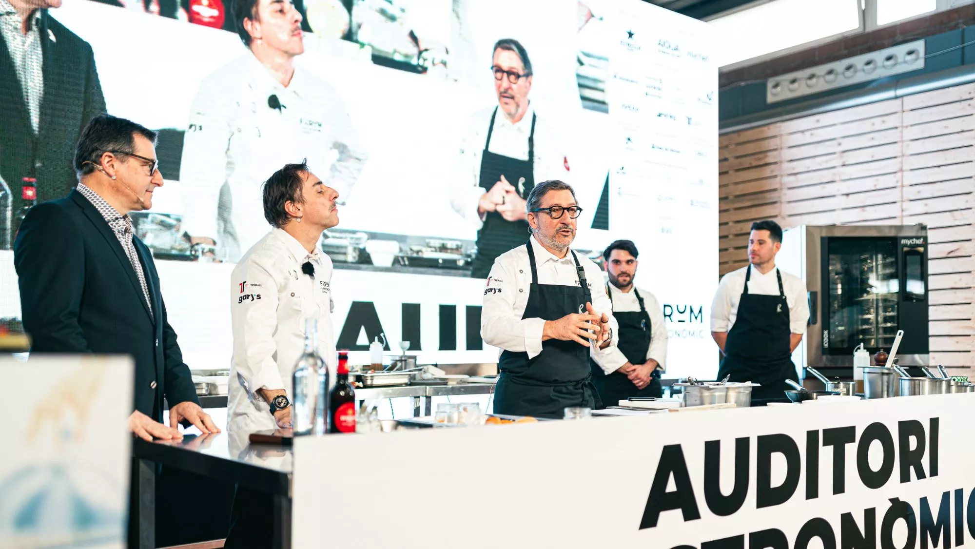 Los hermanos Roca en el Fòrum Gastronòmic Girona 2025 / Cedida