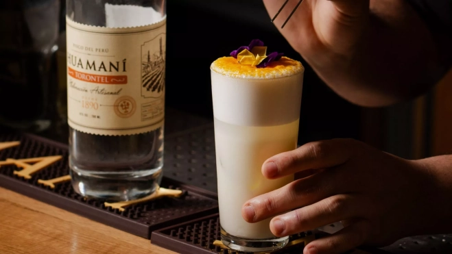 Uno de los piscos solidarios del restaurante Yakumanka / Cedida