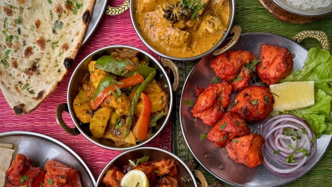 Cocina india para San Valentín en el restaurante Mayura (Barcelona) / Cedida Cocina india para San Valentín en el restaurante Mayura (Barcelona) / Cedida