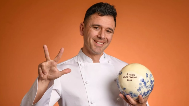 El chef Albert Raurich, nuevo 2 soles Repsol en Dos Palillos (Barcelona) / Cedida El chef Albert Raurich, nuevo 2 soles Repsol en Dos Palillos (Barcelona) / Cedida