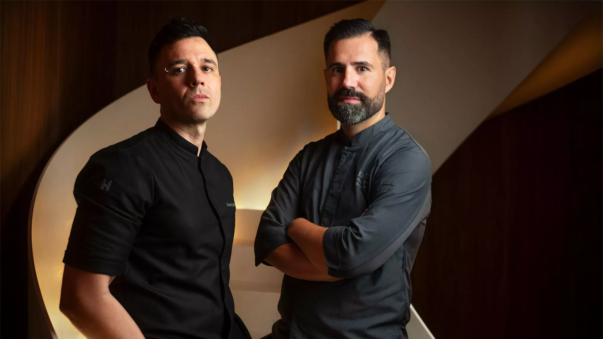 Los chefs Álvaro Salazar (Voro) y Pedro Tassarolo (Veraz) en The Barcelona EDITION / Cedida Los chefs Álvaro Salazar (Voro) y Pedro Tassarolo (Veraz) en The Barcelona EDITION / Cedida