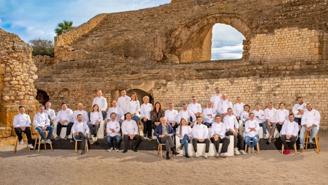 Los soles veteranos en el anfiteatro romano de Tarragona / Cedida Los soles veteranos en el anfiteatro romano de Tarragona / Cedida