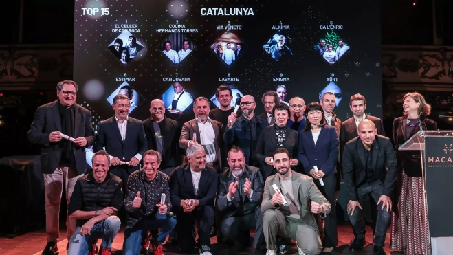 Los chefs de Cataluña incluidos en la Guía Macarfi de 2025 / cedida Los chefs de Cataluña incluidos en la Guía Macarfi de 2025 / cedida