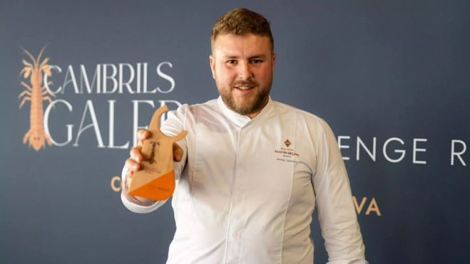 Josep Queralt (Vinum, Hotel Mas d'en Bruno), ganador del / Cedida Josep Queralt (Vinum, Hotel Mas d'en Bruno), ganador del / Cedida