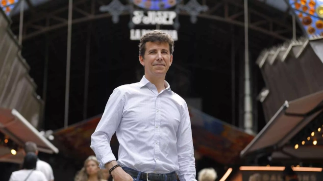 Jordi Mas, presidente del mercado de La Boqueria (Barcelona) / Cedida Jordi Mas, presidente del mercado de La Boqueria (Barcelona) / Cedida