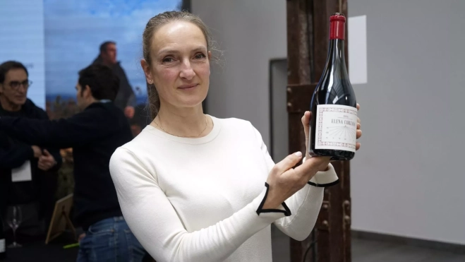 Elena Corzana fundó su propia bodega en 2024, en Navarrete / Yolanda Cardo