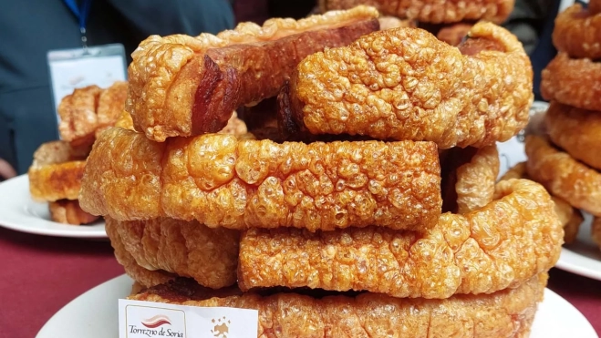 Torrezno de Bar El Volante, mejor torrezno del mundo 2026 / Cedida Torrezno de Bar El Volante, mejor torrezno del mundo 2026 / Cedida