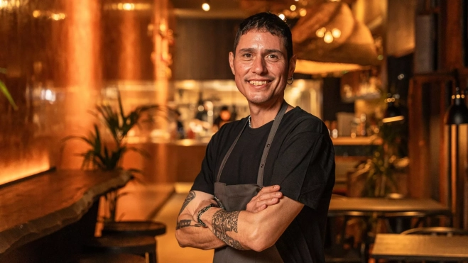Santiago Sánchez Arango, chef del restaurante Chambacú (Barcelona) / Jordi Domènech