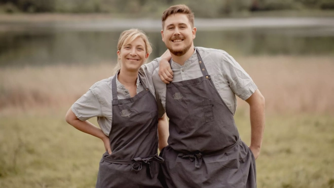  Claudia Gozzi y Jaime Bes del restaurante El Raier (La Pobla de Segur) / Cedida