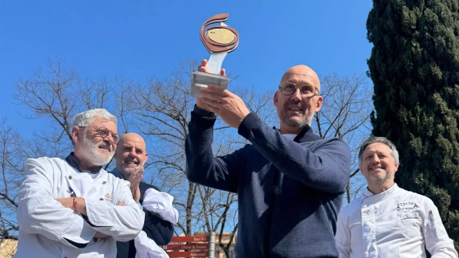 Josep Maria Tornés de Pastisseria Tornés (Girona), ganador del mejor 'xuixo' 2026 / Cedida