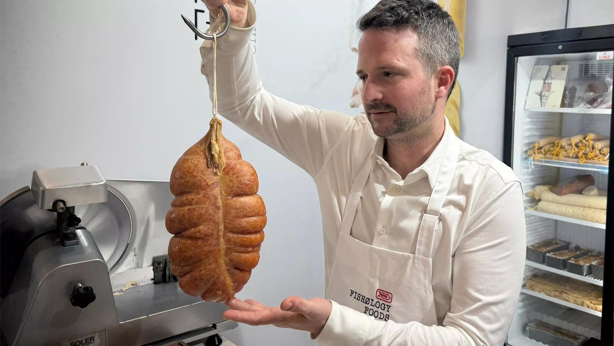 La sobrasada marina de Fishølogy Foods presentada en Alimentaria 2026 / Iker Morán
