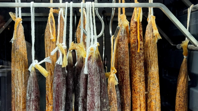 Los embutidos marinos de Fishølogy Foods presentados en Alimentaria 2026 / Iker Morán