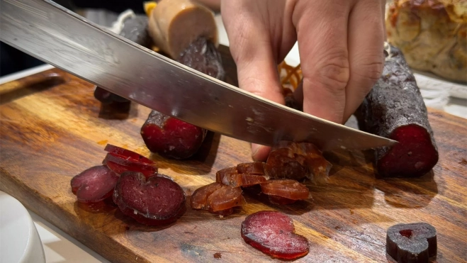 Los embutidos marinos de Fishølogy Foods presentados en Alimentaria 2026 / Iker Morán