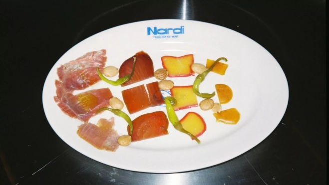 Los embutidos de mar de Taberna Nardi (Barcelona) / Cedida Los embutidos de mar de Taberna Nardi (Barcelona) / Cedida