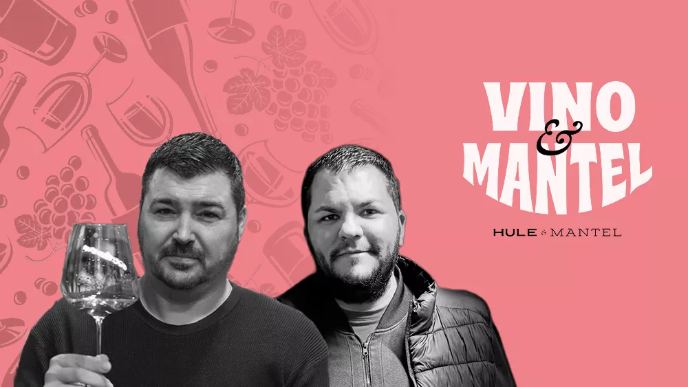 Òscar Soneira y Miguel Castro en el episodio 4x12 del víedo podcast 'Vino y Mantel' / Hule y Mantel