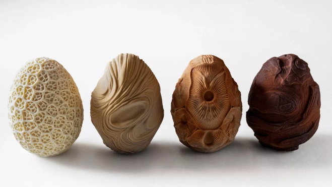 Las esculturas de chocolate de la pastelería Hofmann (Barcelona) / Cedida Las esculturas de chocolate de la pastelería Hofmann (Barcelona) / Cedida