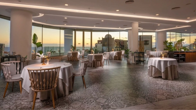 La sala del restaurante Donaire en Tenerife / Cedida La sala del restaurante Donaire en Tenerife / Cedida