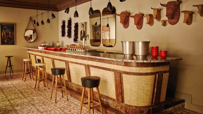 La barra de Celso y Manolo en Madrid / Cedida La barra de Celso y Manolo en Madrid / Cedida